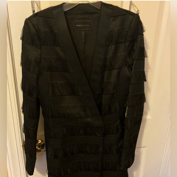 BCBGMAXAZRIA Anika Fringe
Jacket Dress Sz Medium - Picture 5 of 7